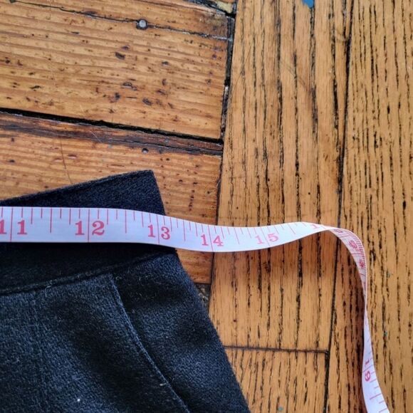 Requirements Vintage 100% Wool Pants Black Size 8 - Picture 8 of 10